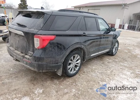 2021 Ford Explorer Xlt z USA, uszkodzony, nr VIN 1FMSK8DH0MGC22631
